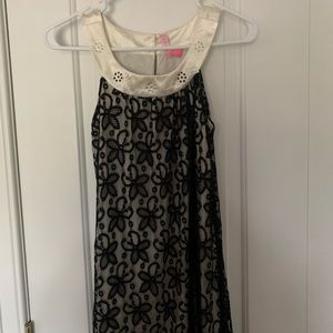 Black and white Lace dress
